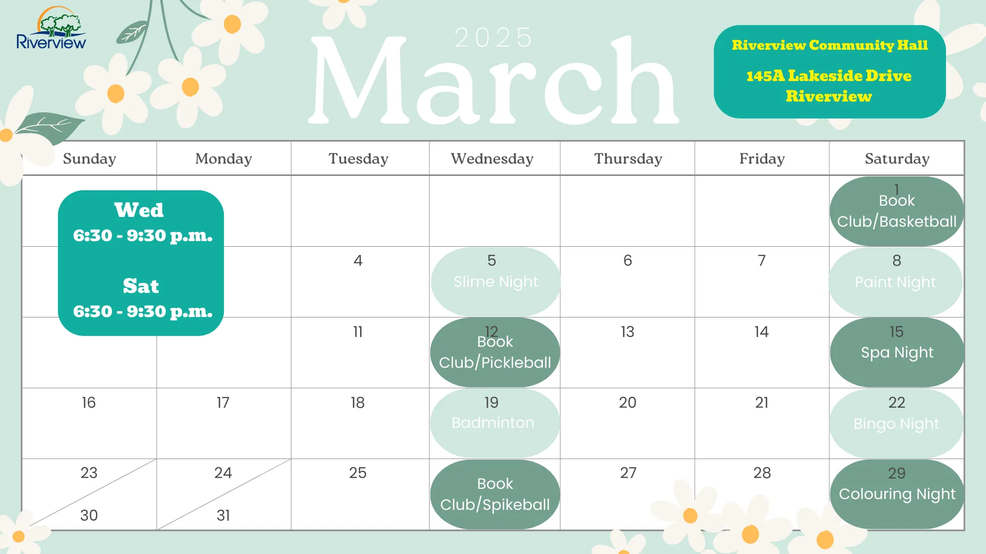 MarchCalendar